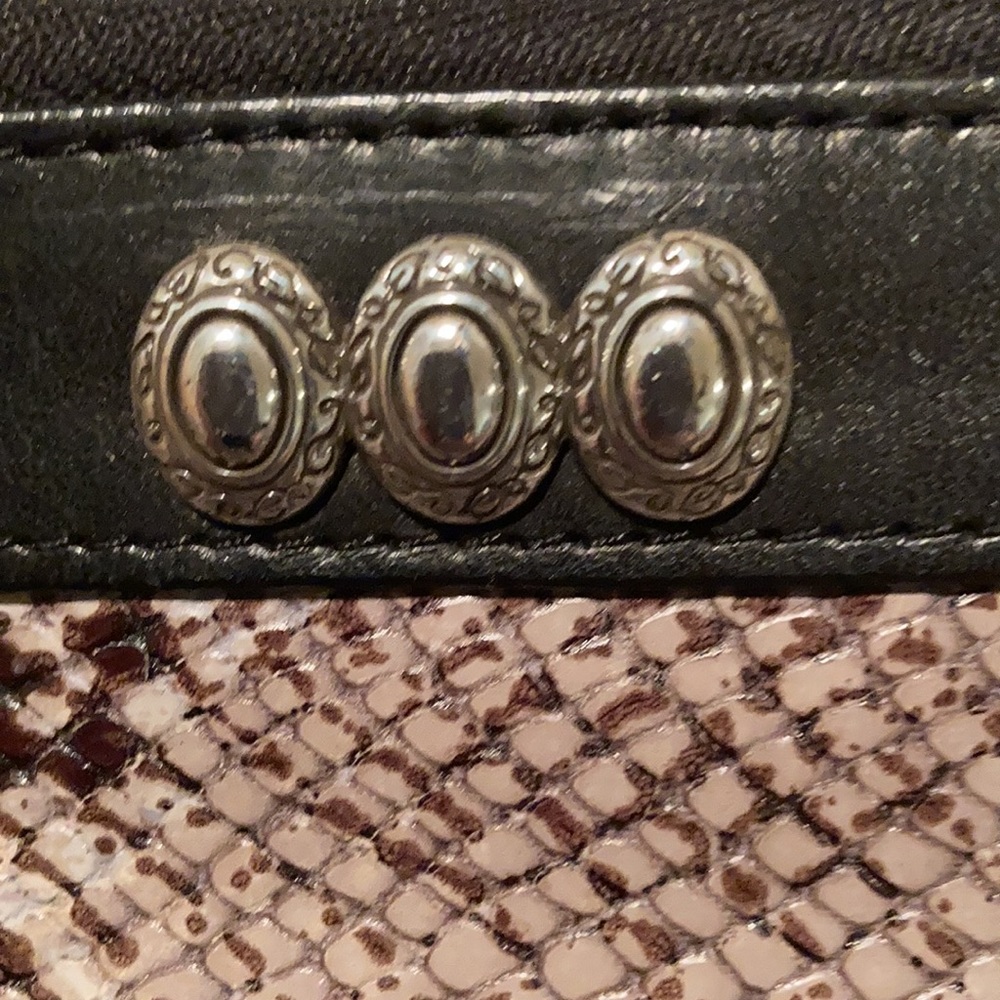 Brighton One World Python Crossbody Bag - image 7